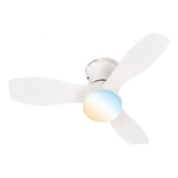 Brilo - Ventilatore da soffitto LED dimmerabile PAN LED/15W/230V 3000-6500K bianco + telecomando