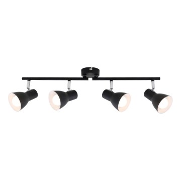 Briloner 10698890 - Faretto 4xE14/25W/230V nero