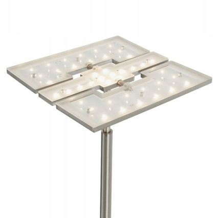 Briloner 1328-022 - Lampada da terra dimmerabile a LED LED/21W/230V + LED/3,5W cromo opaco