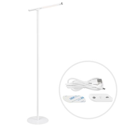 Briloner 1384-016 - Lampada da terra touch a LED dimmerabile 2in1 EVERYWHERE LED/2,3W/5V 2000 mAh