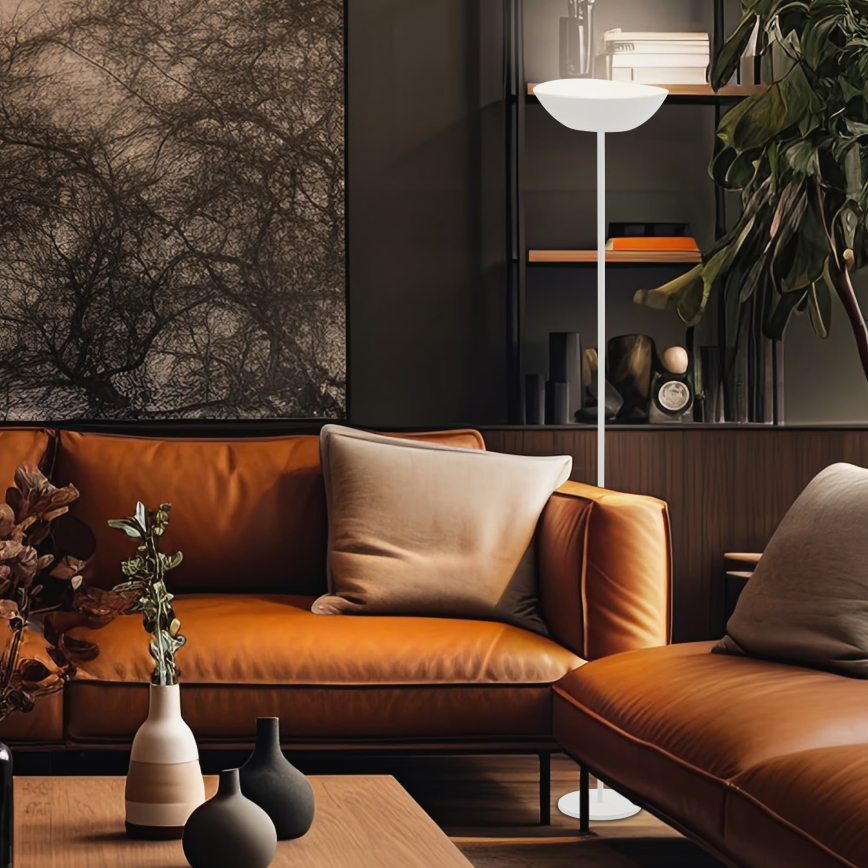 Briloner 1500016 - Lampada da terra dimmerabile ESTATE LED/8W/5V 4000 mAh bianca