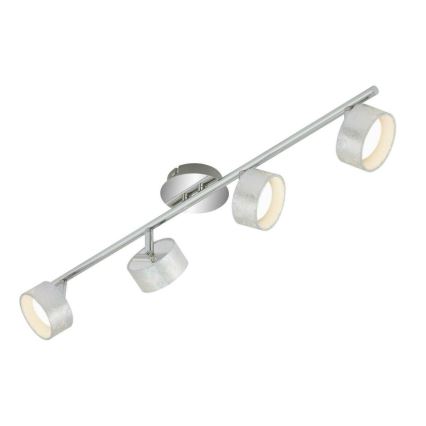 Briloner 2038-044 - Luce Spot a LED PRO 4xLED/5W/230V