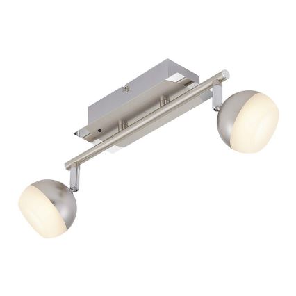 Briloner 2040-022 - Luce Spot a LED RGB dimmerabile 2xLED/3,3W/230V + T