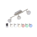 Briloner 2040-032 - Luce Spot a LED RGB dimmerabile 3xLED/3,3W/230V + Telecomando
