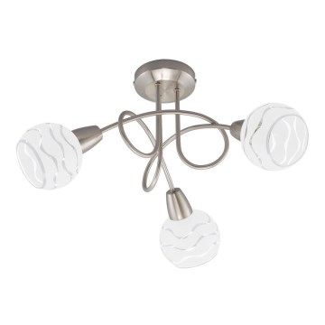 Briloner 2046-032 - Lampadario da incasso VIOLA 3xE14/40W/230V
