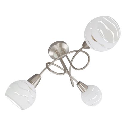 Briloner 2046-032 - Lampadario da incasso VIOLA 3xE14/40W/230V