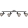 Briloner 2049-044 - Faretto RETRO 4xE14/40W/230V grigio
