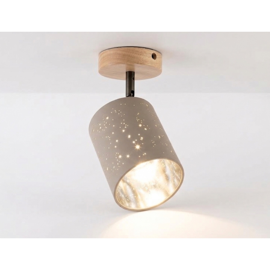 Briloner 2078-011 - Faretto da parete SPOTLIGHT 1xE27/25W/230V beige