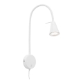 Briloner 2082-016 - Lampada da parete LED flessibile COMFORT LIGHT 1xGU10/5W/230V bianca