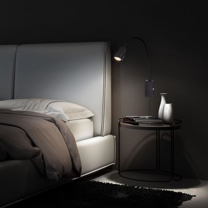 Briloner 2085-015 - Lampada da parete LED Touch TUSI 1xGU10/5W/230V nero