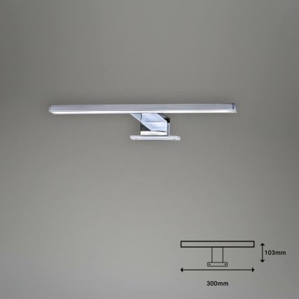 Briloner 2104-018 - Illuminazione a LED per specchi da bagno DUN LED/5W/230V 30 cm IP44