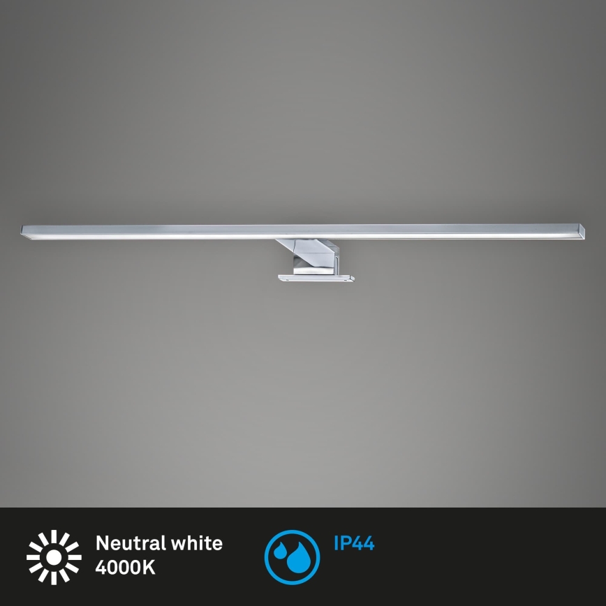 Briloner 2104-118 - Illuminazione LED per specchio da bagno LED/8W/230V 60 cm cromo opaco