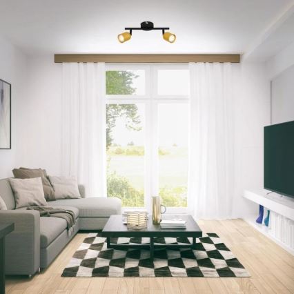 Briloner 2145-027 - Faretto 2xGU10/9W/230V