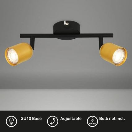 Briloner 2145-027 - Faretto 2xGU10/9W/230V