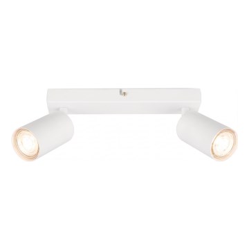 Briloner 2172-026 - Faretto SPOT 2xGU10/9W/230V bianco