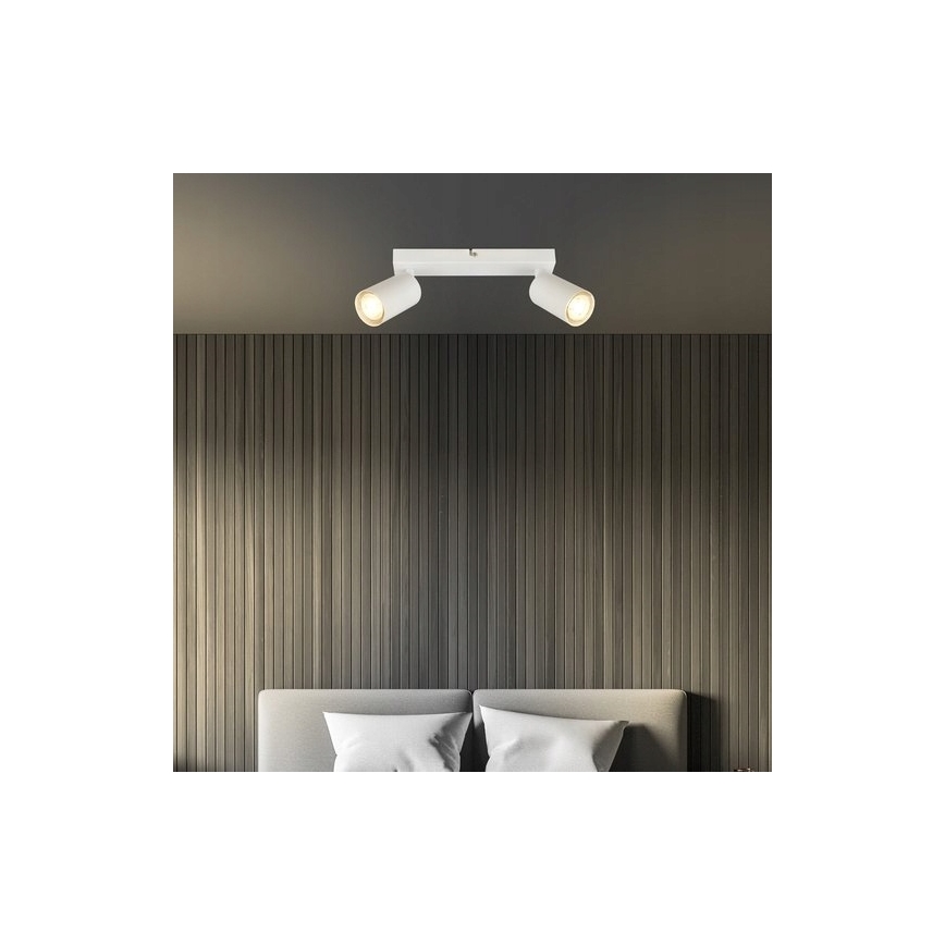 Briloner 2172-026 - Faretto SPOT 2xGU10/9W/230V bianco