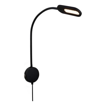 Briloner 2177015 - LED Dimmerabile flexible wall lampada LED/6W/230V nero