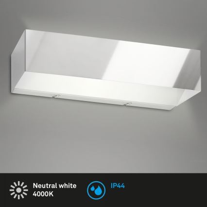 Briloner 2204-018 - Applique a LED da esterno LED/8W/230V IP44 cromo lucido