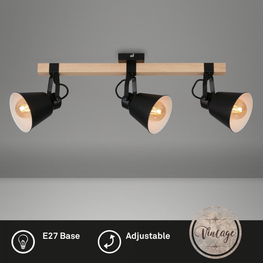 Briloner 2406-035 - Faretto SPOT 3xE27/40W/230V