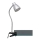 Briloner 2615-014P - Lampada con morsetto LED GRIP LED/2,5W/230V argento