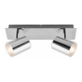 Briloner 2731-028 - Faretto da bagno BANYO 2xGU10/5W/230V IP44 cromo lucido
