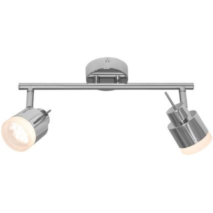 Briloner 2733-028 - Lampada da incasso LED per bagno SPLASH 2xLED/4W/230V IP44