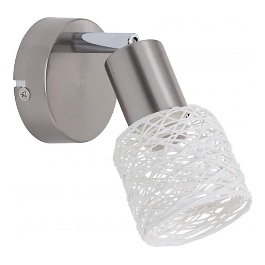 Briloner 2826-012 - Faretto da parete SPOT 1xE14/6W/230V cromo opaco