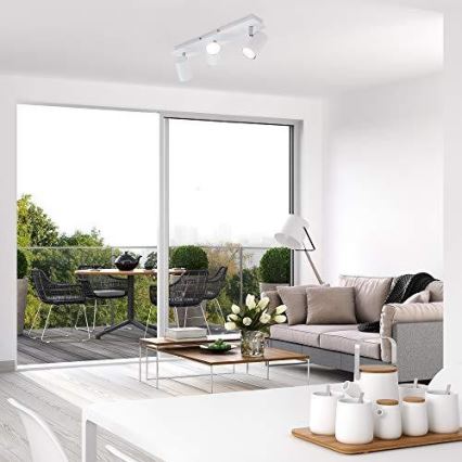Briloner 2857-036 - Faretto SPOT 3xGU10/40W/230V bianco