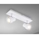 Briloner 2861-026 - Faretto LED SPOT 2xGU10/5W/230V bianco