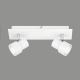 Briloner 2861-026 - Faretto LED SPOT 2xGU10/5W/230V bianco