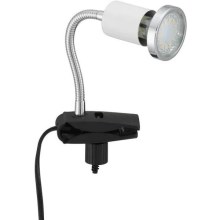 Briloner 2876-016P - Lampada con morsetto LED 1xGU10/3W/230V 3000K
