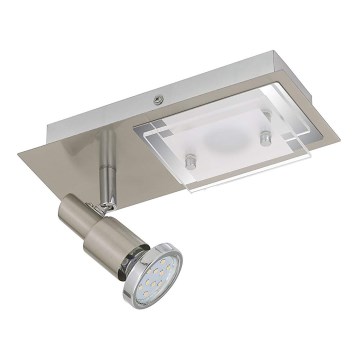 Briloner 2879-022 - Lampada da soffitto LED COMBINATA 1xGU10/3W + LED/5W/230V