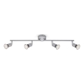 Briloner 2906-044 - Faretto LED PICCO 4xGU10/3W/230V