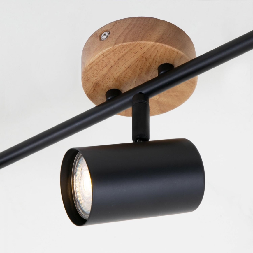 Briloner 2920-035 - Faretto SPOTLIGHT 3xGU10/35W/230V nero