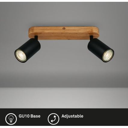 Briloner 2922-025 - Faretto SPOT 2xGU10/9W/230V