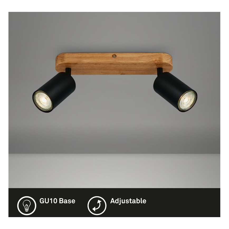 Briloner 2922-025 - Faretto SPOT 2xGU10/9W/230V