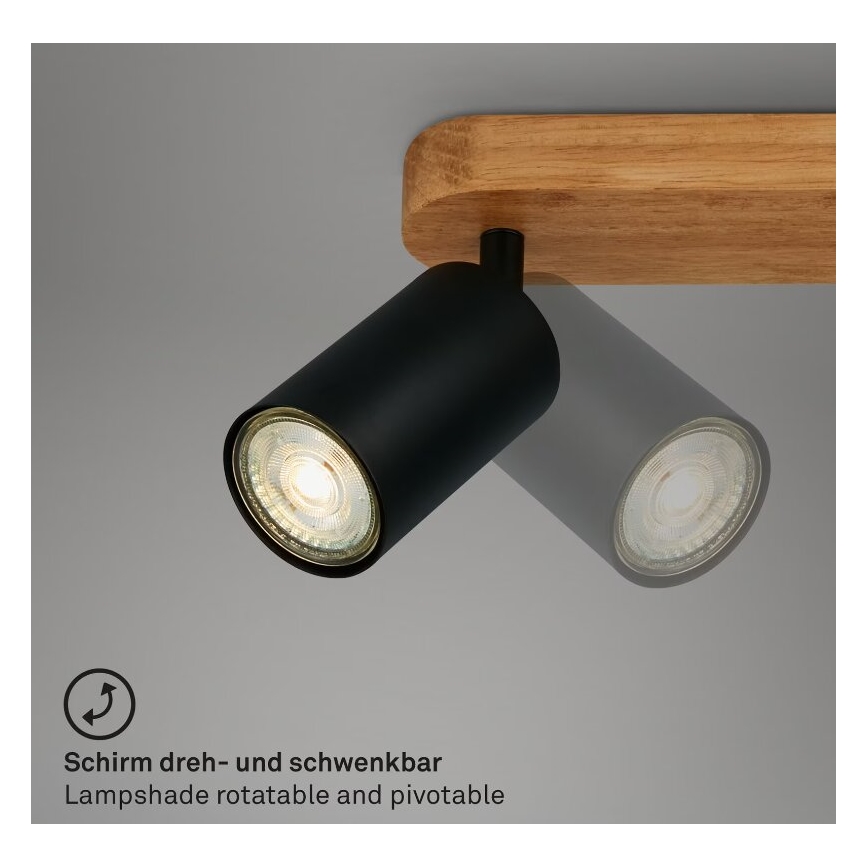 Briloner 2922-025 - Faretto SPOT 2xGU10/9W/230V
