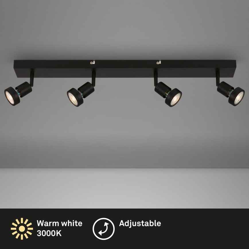 Briloner 2926-045 - Faretto LED 4xGU10/4,9W/230V