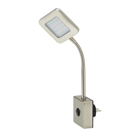 Briloner - 2957-012P - Applique a LED con spina integrata CLIP LED/4,5W/230V