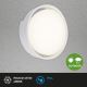 Briloner 3019-016 - Applique a LED da esterno GENUA LED/18W/230V IP44 bianco