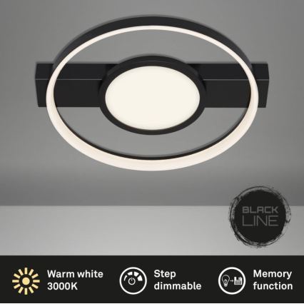 Briloner 3026-015 - Plafoniera LED dimmerabile FRAME LED/33W/230V