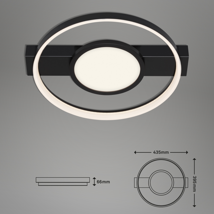 Briloner 3026-015 - Plafoniera LED dimmerabile FRAME LED/33W/230V