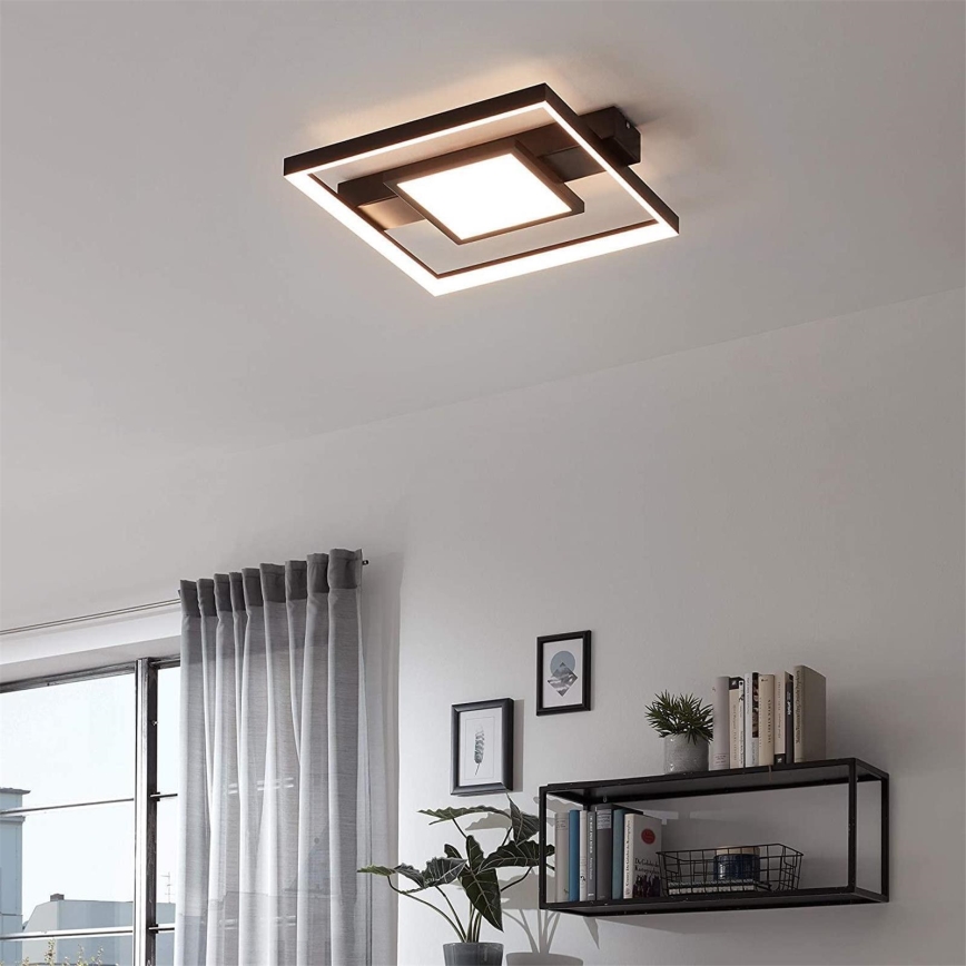Briloner 3028-015 - Plafoniera LED dimmerabile FRAME LED/38W/230V