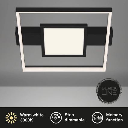 Briloner 3028-015 - Plafoniera LED dimmerabile FRAME LED/38W/230V