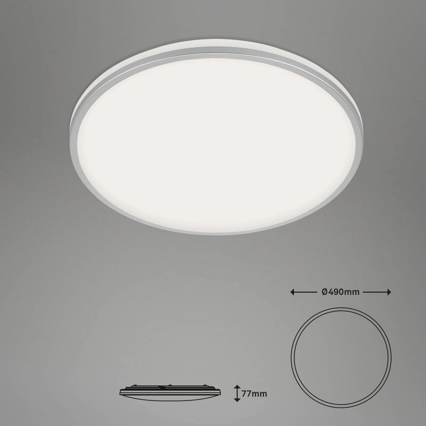 Briloner 3065-014 - Plafoniera LED dimmerabile IVY LED/42W/230V Wi-Fi Tuya Ø 49 cm + telecomando
