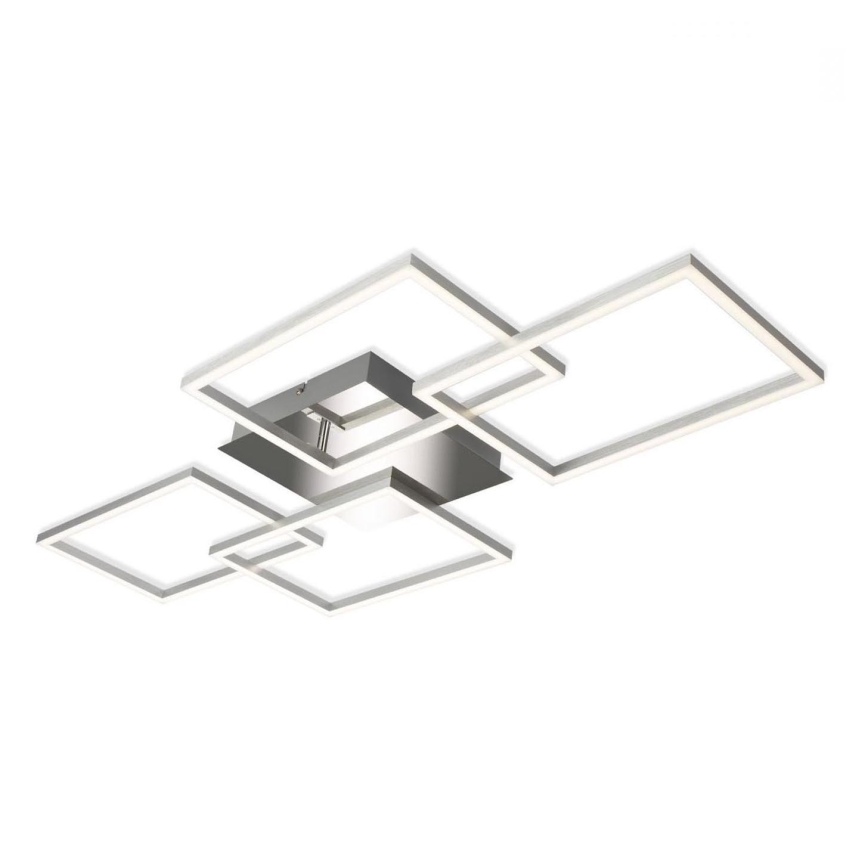 Briloner 3091-018 - Plafoniera LED dimmerabile FRAME LED/30W/230V cromo lucido