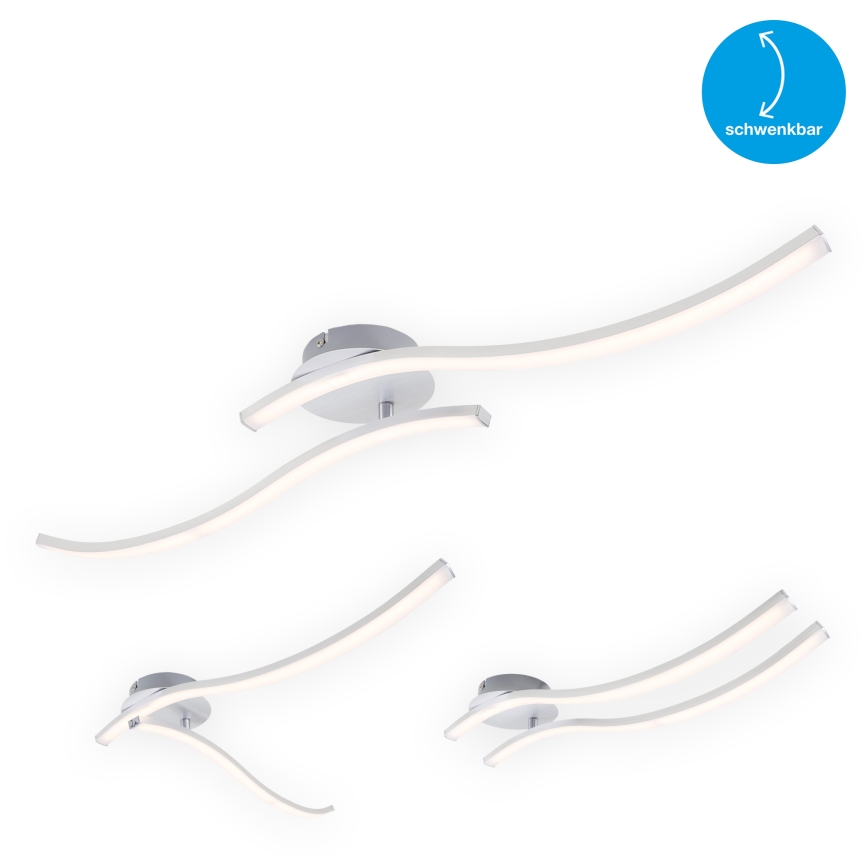 Briloner 3165-029 - Lampadario a plafone LED GO 2xLED/9W/230V