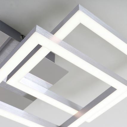 Briloner 3207-018 - Plafoniera LED FRAMES 2xLED/8W/230V