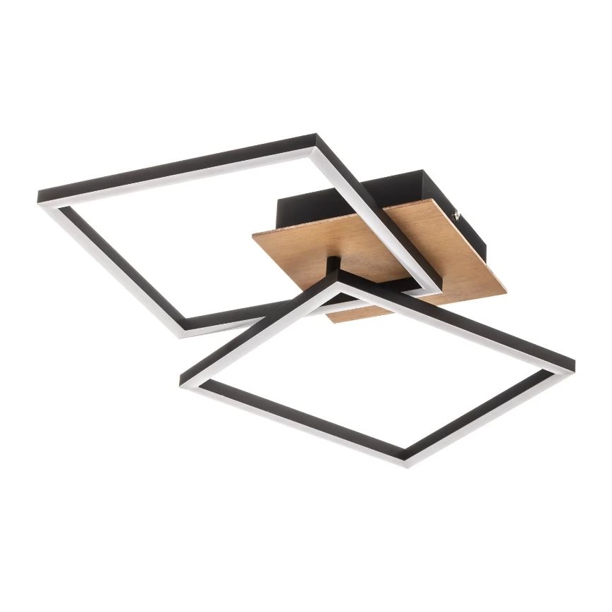 Briloner 3210-014 - Plafoniera LED dimmerabile FRAME 2xLED/11W/230V marrone