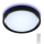 Briloner 3227-015 - Lampada da soffitto dimmerabile LED RGB con sensore TALENA LED/24W/230V nero + telecomando